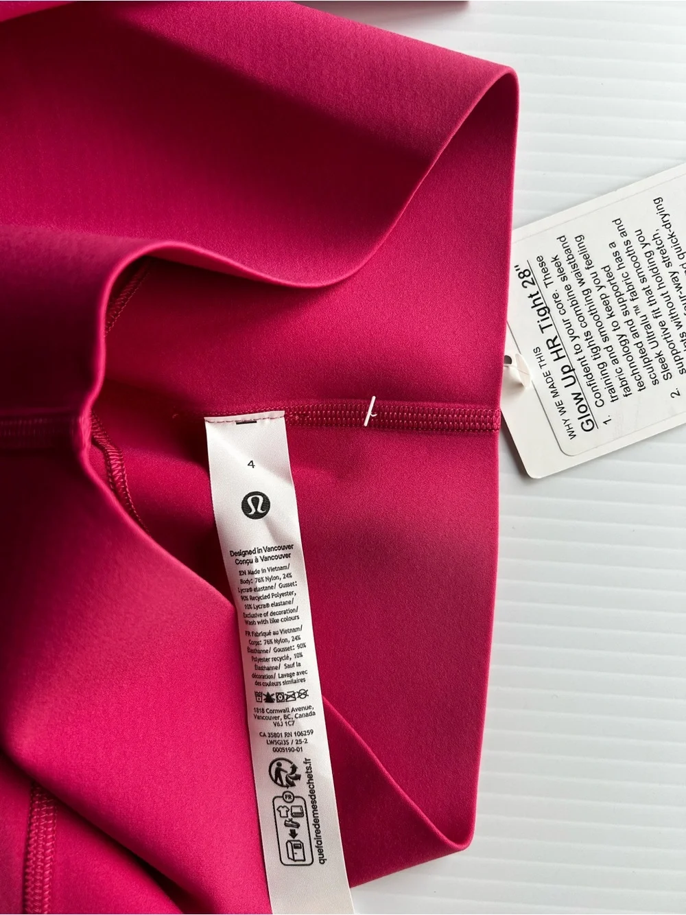 Lululemon Glow Up Super-High-Rise Tight 28